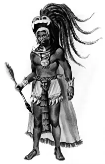 Aztecs: Mexico, Indians, Aztecs, warrior, illustration