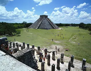 Geografa: MEXICO. YUCATaN. Chichen Itzi. El Castillo, aka