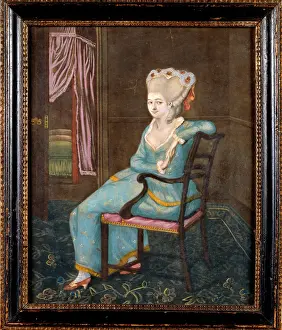 Hand Coloured: Mezzotint