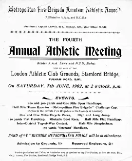 MFB Athletic Association meeting poster