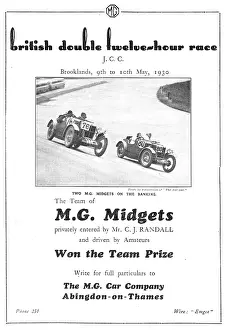 Midgets: MG Midgets Win At Brooklands