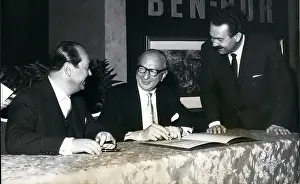 Blockbuster: MGM film launch, Ben Hur, press reception, Munich, Germany