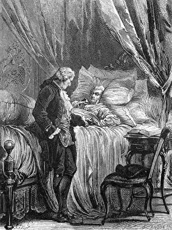 1749: MIABEAU DEATHBED - 1