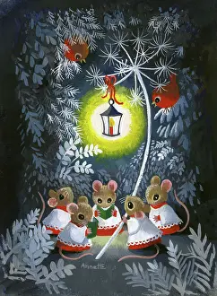 Carollers: Mice Carol Singers