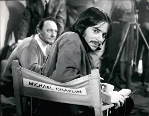 Eighteen: Michael Chaplin, American actor, on film set
