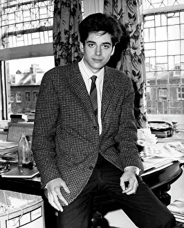 Oona: Michael Chaplin, American actor, in Hampstead, London