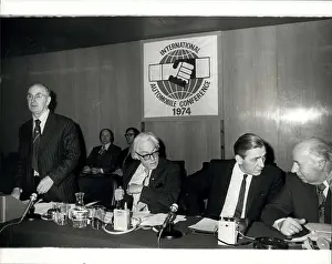 Bloc: Michael Foot and Len Murray, trade union conference