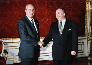 Hofburg: Michael Haupl and Thomas Klestil