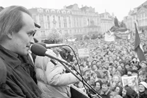 Dolezal: Michael Kocab - students - rally - meeting - demonstration