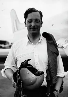 Lithgow: Michael Lithgow preparing to take flight