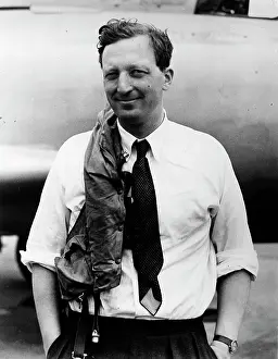 Lithgow: Michael Lithgow preparing to take flight