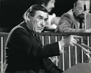 Tories: Michael McGahey, Scottish miners leader, NUM Conference