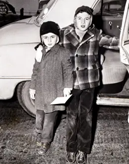 Rosenbergs: Michael and Robert Rosenberg, (later Meeropol)visiting ?
