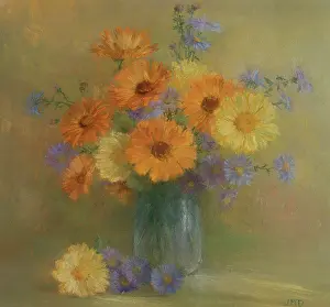 Michaelmas: Michaelmas Daisies and Marigolds