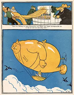 Squeeze: Michel in the air 1909