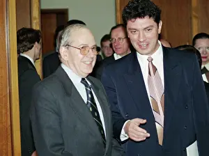 Managing: Michel Camdessus visits Russia