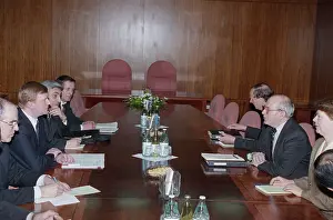 Managing: Michel Camdessus visits Russia