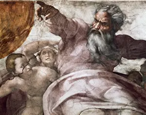 Sistina: Michelangelo (1475-1564). Sistine Chapel. 1508-1512