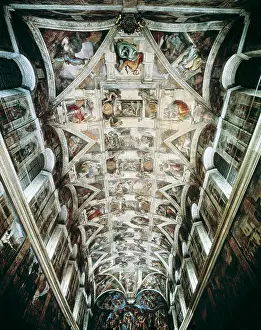 Sistina: Michelangelo (1475-1564). Sistine Chapel. 1508-1512