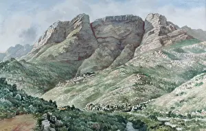 Iziko: Michell's Pass with Castle Rock, 1930