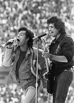 Gothenburg: Mick Jagger and Keith Richards 1982