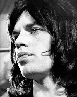 Continuously: Mick Jagger, lead singer of The Rolling Stones