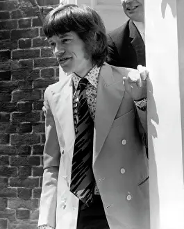 Continuously: Mick Jagger, lead singer of The Rolling Stones