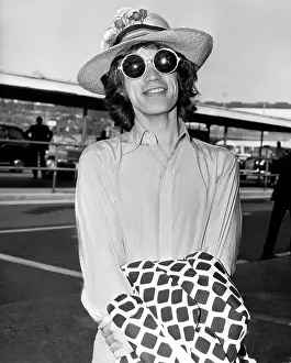 Continuously: Mick Jagger, lead singer of The Rolling Stones