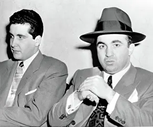 Testified: MICKEY COHEN-(r)seated next to Johnny Stompanato ?