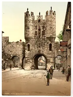 Micklegate: Micklegate Bar, York, England