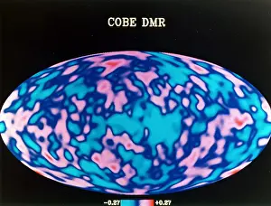 Cosmic: Microwave map of whole sky produced from one year's