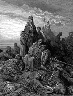 Absolution: Middle Ages, crusades, scene, confession of a