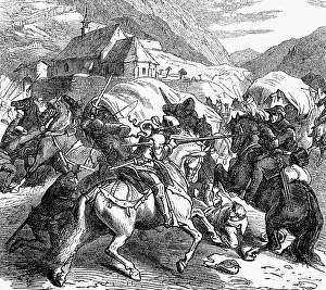 Predators: middle ages, knights, robber barons, attack