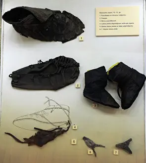 Latvia: Middle Ages. Latvia. Footwear. Riga. 12th-13th century
