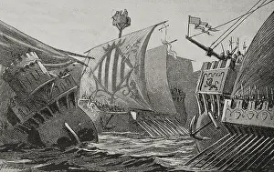 Serra: Middle Ages. Mediterranean trade control. Naval