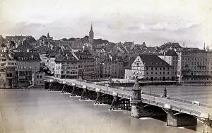 Oldest: The Middle Bridge at Basel, Switzerland