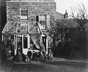 Bruce Castle Museum: Middle Class Family in thier Garden