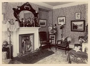 Mantel: MIDDLE CLASS LIVING ROOM