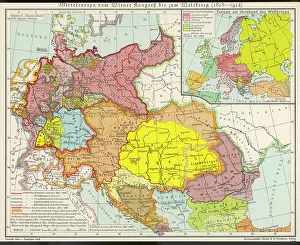 Weimar Archive: MIDDLE EUROPE MAP