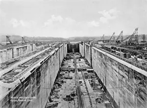 Gatun: Middle and Lower Locks, Gatun, Panama Canal