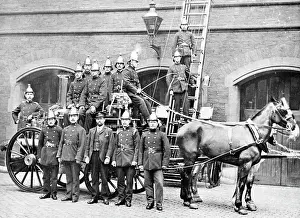 Teeside: Middlesbrough Fire Brigade Victorian period