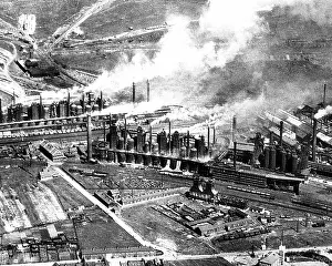 Teeside: Middlesbrough Steel Works early 1900s