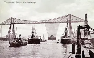 Teeside: Middlesbrough - The Tees Transporter Bridge