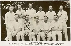 Hearne: Middlesex Cricket Team, 1930s