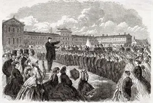 Feltham: Middlesex Industrial School, Feltham 1865