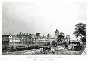 Barnet: Middlesex Pauper Lunatic Asylum at Colney Hatch