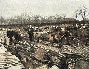 Colney: Middlesex Pauper Lunatic Asylum fire, 1903