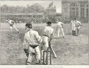 Wicketkeeper: MIDDLESEX VS. NOTTS 1892