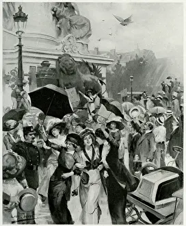 Couturiers: Midinettes Strike, Paris