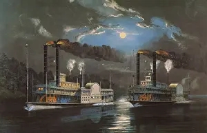 Tankers: A Midnight Race on the Mississippi